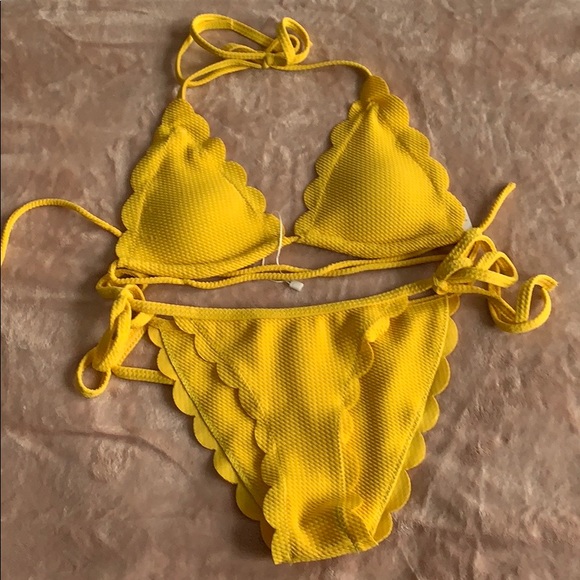 Zaful Other - NWT Yellow bathing suit